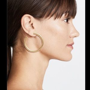 Madewell Chunky Oversized Hoop Earrings